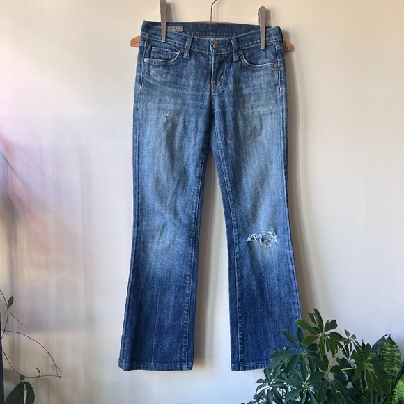 Vintage Citizens of Humanity by Jerome Dahan Kelly #001 Low Waist Bootcut - Picture 1 of 15